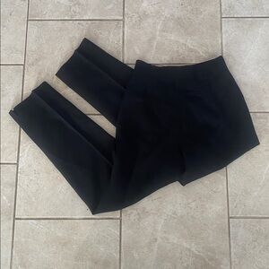 Gianni Petite USA Vintage 100% Wool Black Trousers